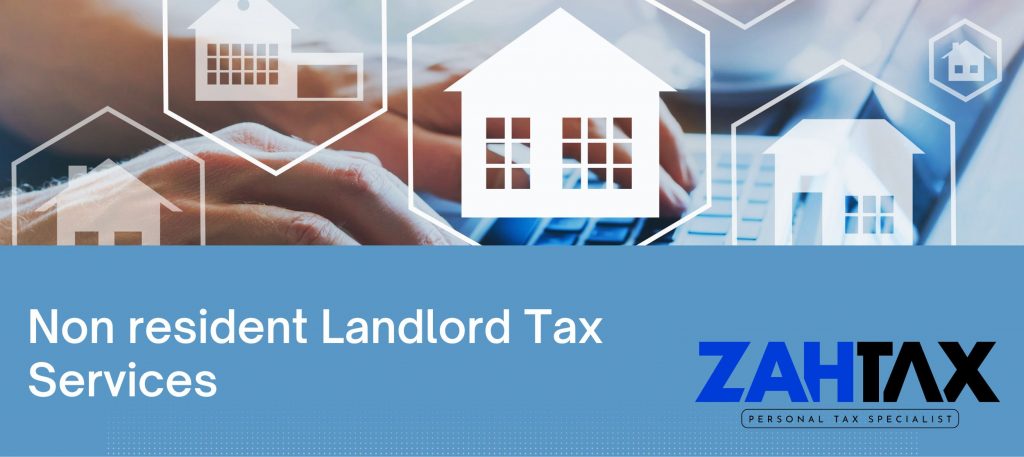 Typing on keyboard with text non resident landlord tax services